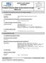 SAFETY DATA SHEET Revised edition no : 0 SDS/MSDS Date : 6 / 9 / 2013