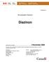 Re-evaluation Decision. Diazinon