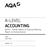 A-LEVEL ACCOUNTING. ACCN3 Further Aspects of Financial Planning Report on the Examination June Version: 1.0