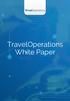 TravelOperations White Paper