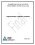 FRAMEWORK FOR AQUACULTURE DEVELOPMENT ON THE VOLTA LAKE. Implementation Guidelines Document