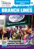 BRANCH LINES UNISON West Sussex Branch newsletter