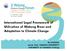 International Legal Framework of Utilization of Mekong River and Adaptation to Climate Change