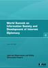 World Summit on Information Society and Development of Internet Diplomacy