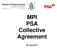 MPI PSA Collective Agreement