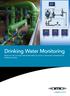 Drinking Water Monitoring. Ready-to-use systems for monitoring of quality relevant parameters in