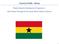 Country Profile : Ghana. Plastics Exporter Development Programme Africa Export Strategy for the South African Plastics Industry.