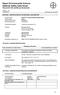 Bayer Environmental Science Material Safety Data Sheet Racumin 8 Rat and Mouse Rodenticide