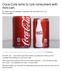 Coca-Cola aims to lure consumers with mini-can