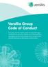 Verallia Group Code of Conduct