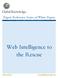 Expert Reference Series of White Papers. Web Intelligence to the Rescue