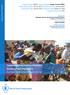 Targeted Food and Nutrition Assistance Standard Project Report 2016