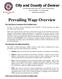 Prevailing Wage Overview