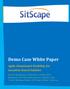 Demo Case White Paper Agile Situational Visibility for Location-based Entities