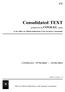 Consolidated TEXT CONSLEG: 1979L /06/2003. produced by the CONSLEG system. of the Office for Official Publications of the European Communities