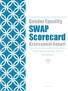 Gender Equality. SWAP Scorecard. Assessment Report. United Nations Country Team in Montenegro