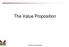 The Value Proposition Virtue Ventures