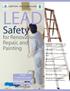 LEAD. Safety. for Renovation, Repair, and Painting JOINT EPA - HUD CURRICULUM. Model. Certified Renovation Workers