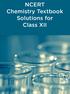 Class XII Chapter 1 The Solid State Chemistry