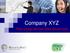 Company XYZ X Y Z. Peer Group Service Desk Benchmark. Company