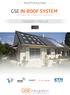 PHOTOVOLTAIC. Total integration system for traditional photovoltaic panels. Installation manual V 11.0 SMABTP