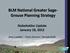 BLM National Greater Sage- Grouse Planning Strategy Stakeholder Update January 18, 2012