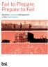 Fail to Prepare, Prepare to Fail. Business Continuity Management in the Food Industry