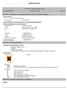 Safety Data Sheet. SKY-SE1 Galley Cleaner Product. SECTION 1: Identification of the substance/mixture and of the company/undertaking