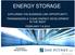 ENERGY STORAGE EXPLORING THE BUSINESS LINK OPPORTUNITY: TRANSMISSION & CLEAN ENERGY DEVELOPMENT IN THE WEST FEBRUARY