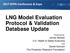LNG Model Evaluation Protocol & Validation Database Update