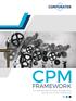 CPM FRAMEWORK. A Corporate Performance Management Solution for Power Companies