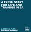 A FRESH START FOR TAFE AND TRAINING IN SA