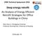 Deep energy retrofit An Analysis of Energy Efficient Retrofit Strategies for Office Buildings in China