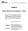 CEMEX. Global Antitrust Compliance Policy