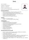 Resume. Name: Siraj Bhatkar. Designation: Assistant Professor. Mobile No: ID: