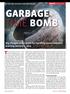 GARBAGE TIME BOMB. Big changes are in store for handling waste onboard starting January 1, 2013
