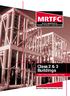 MULTI-RESIDENTIAL TIMBER FRAMED CONSTRUCTION. Class 2 & 3 Buildings STRUCTURAL ENGINEERING GUIDE. National Timber Development Council