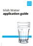 Irish Water application guide