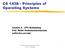 CS 143A - Principles of Operating Systems