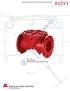 RSCV1 AMERICAN DARLING MARK 73 2 FIRE HYDRANT AMERICAN FLOW CONTROL. It s What We Know. SERIES 2100 RESILIENT SEATED CHECK VALVE