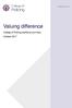 Valuing difference. College of Policing workforce summary October 2017