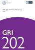 GRI 202: MARKET PRESENCE 2016 GRI
