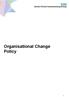 Organisational Change Policy