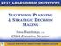 SUCCESSION PLANNING & STRATEGIC DECISION MAKING. Ross Hutchings, CAE CSDA Executive Director