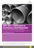 API 571 CORROSION & MATERIALS PROFESSIONAL CERTIFICATION PREPARATION PROGRAM