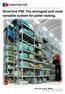 Silverline P90. The strongest and most versatile system for pallet racking. Silverline RACKING