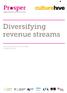 Diversifying revenue streams. Featuring snippets of case studies by Mark Robinson