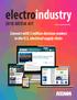 electroindustry 2018 MEDIA KIT nema.org/advertise Connect with 3 million decision makers in the U.S. electrical supply chain