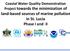 Coastal Water Quality Demonstration Project towards the minimization of. land-based sources of marine pollution in St. Lucia Phase I and II