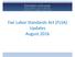 Fair Labor Standards Act (FLSA) Updates August 2016